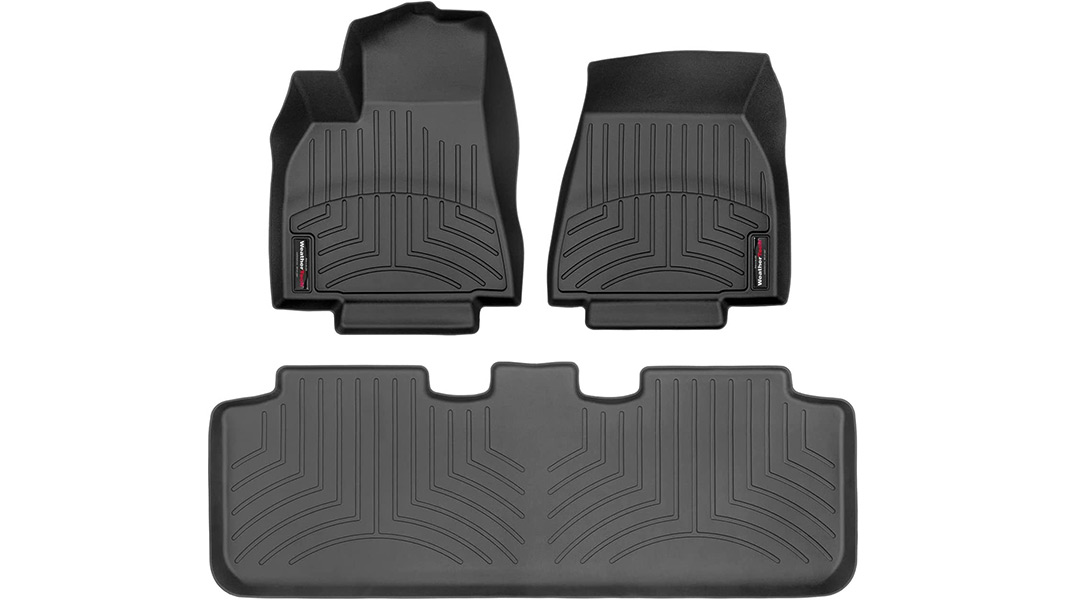 weathertech custom fit floorliner floor mats tesla model y