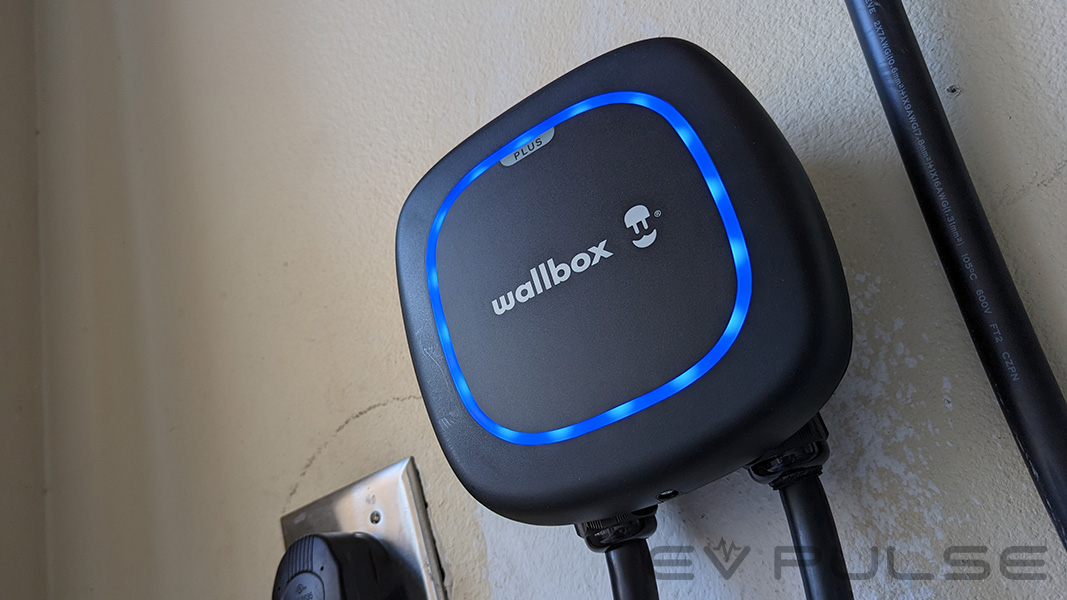 wallbox pulsar plus wall charger