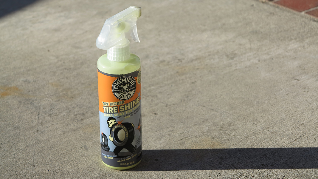 Review of Chemical Guys Tire Kicker Tire Shine 