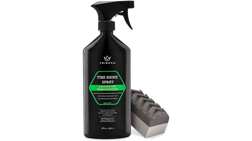 trinova tire shine spray