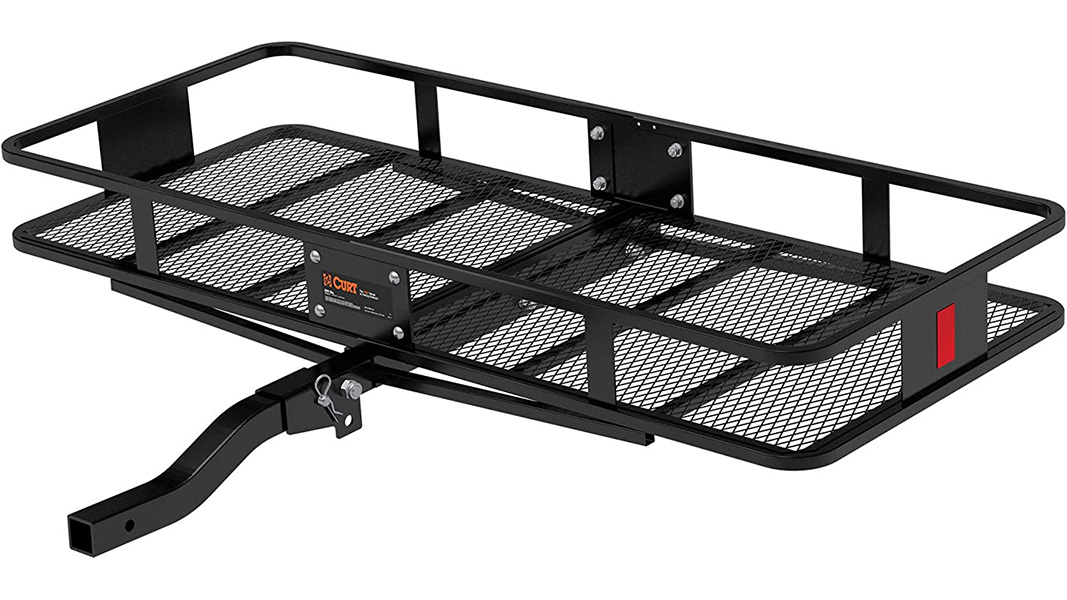 curt basket hitch cargo carrier