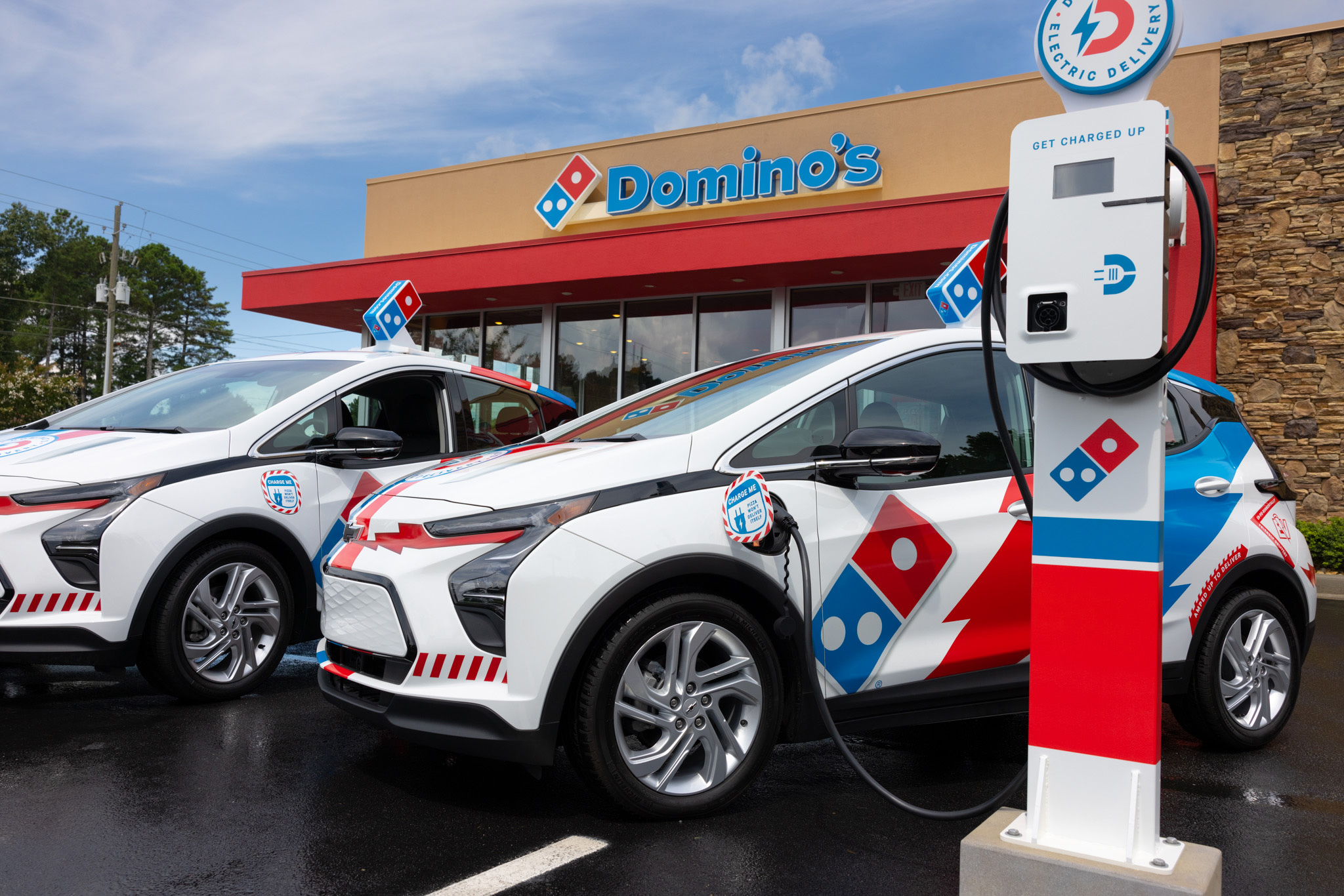 domino's pizza chevrolet bolt