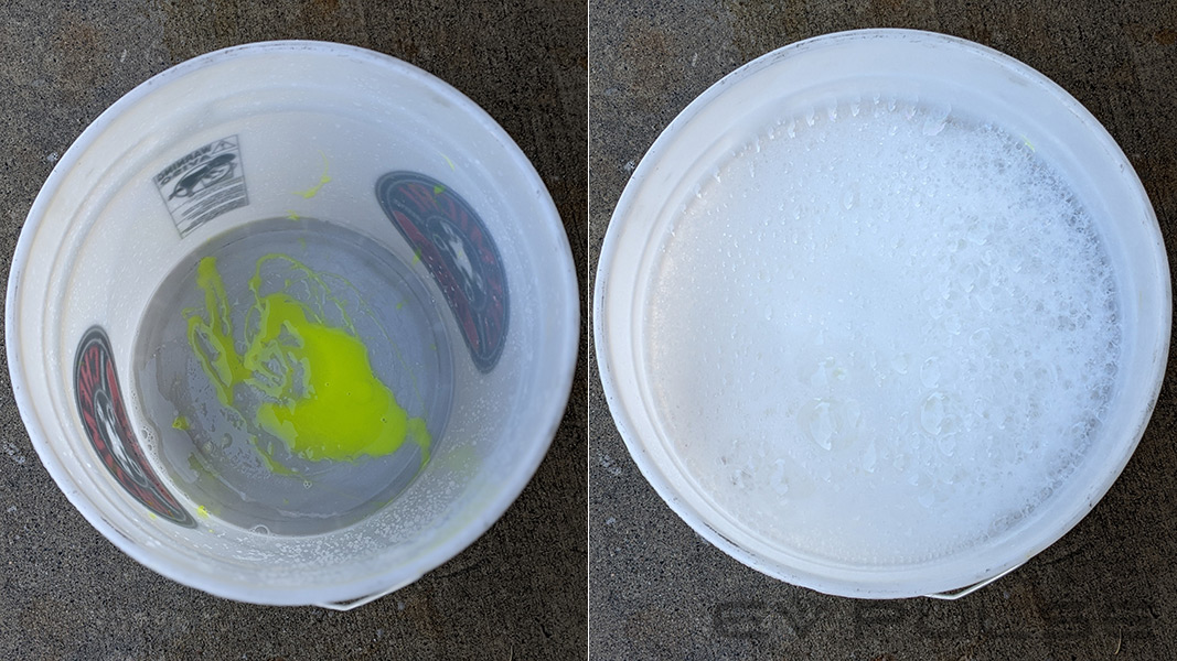 meguiar's ultimate wash and wax bucket test