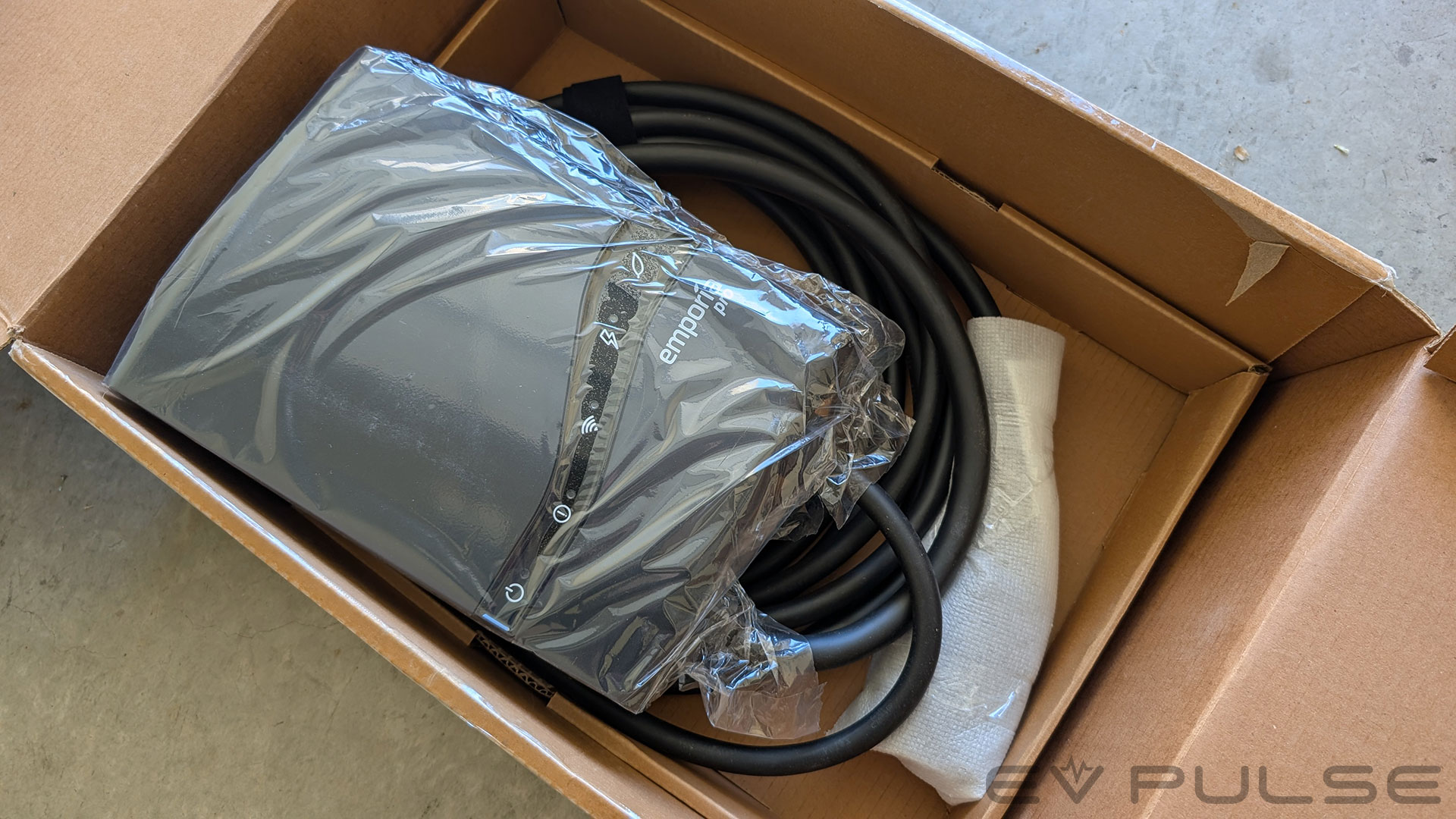 Emporia Pro Level 2 home EV charger review | Photo credit: Jason Siu / EV Pulse