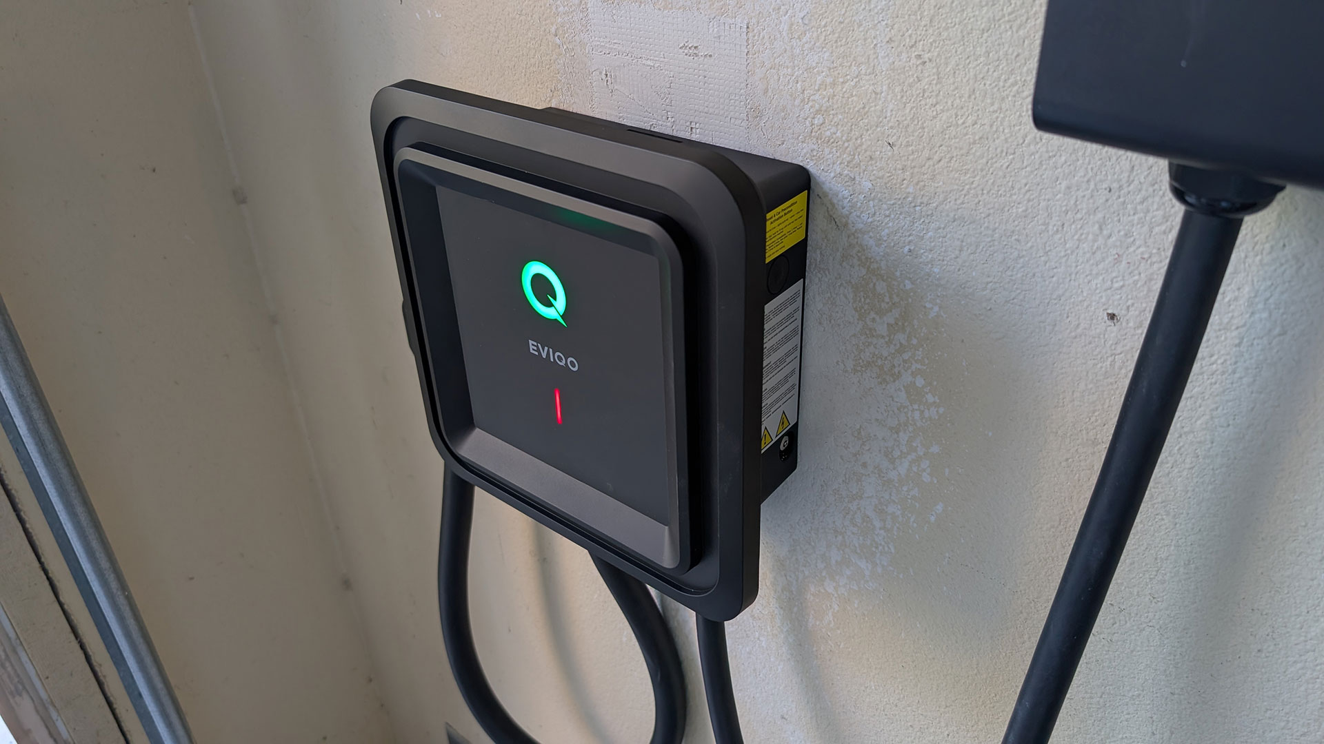 EVIQO Home EV Charger | Photo credit: Jason Siu / EV Pulse