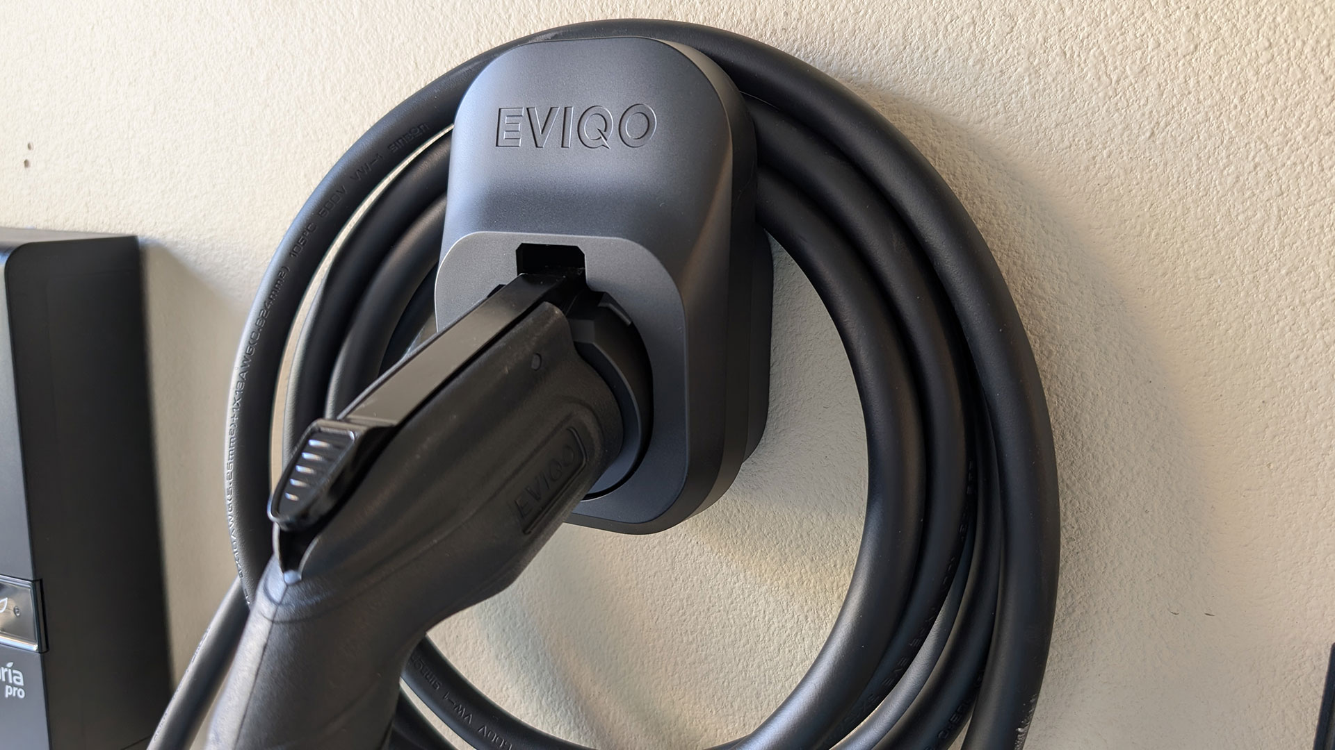 EVIQO Home EV Charger | Photo credit: Jason Siu / EV Pulse