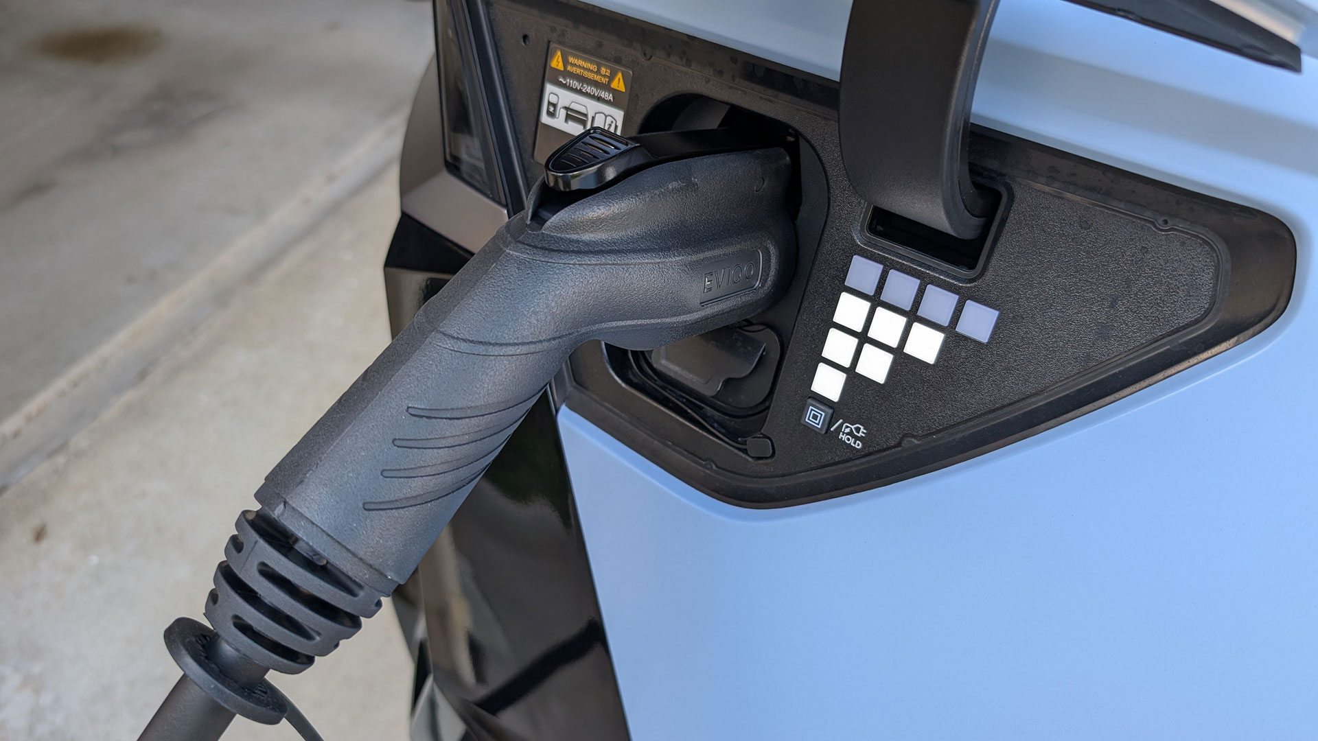 EVIQO Home EV Charger | Photo credit: Jason Siu / EV Pulse