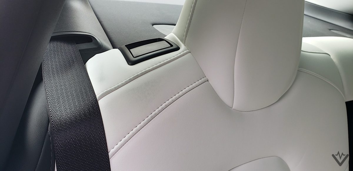 Model 3 clearance white seats