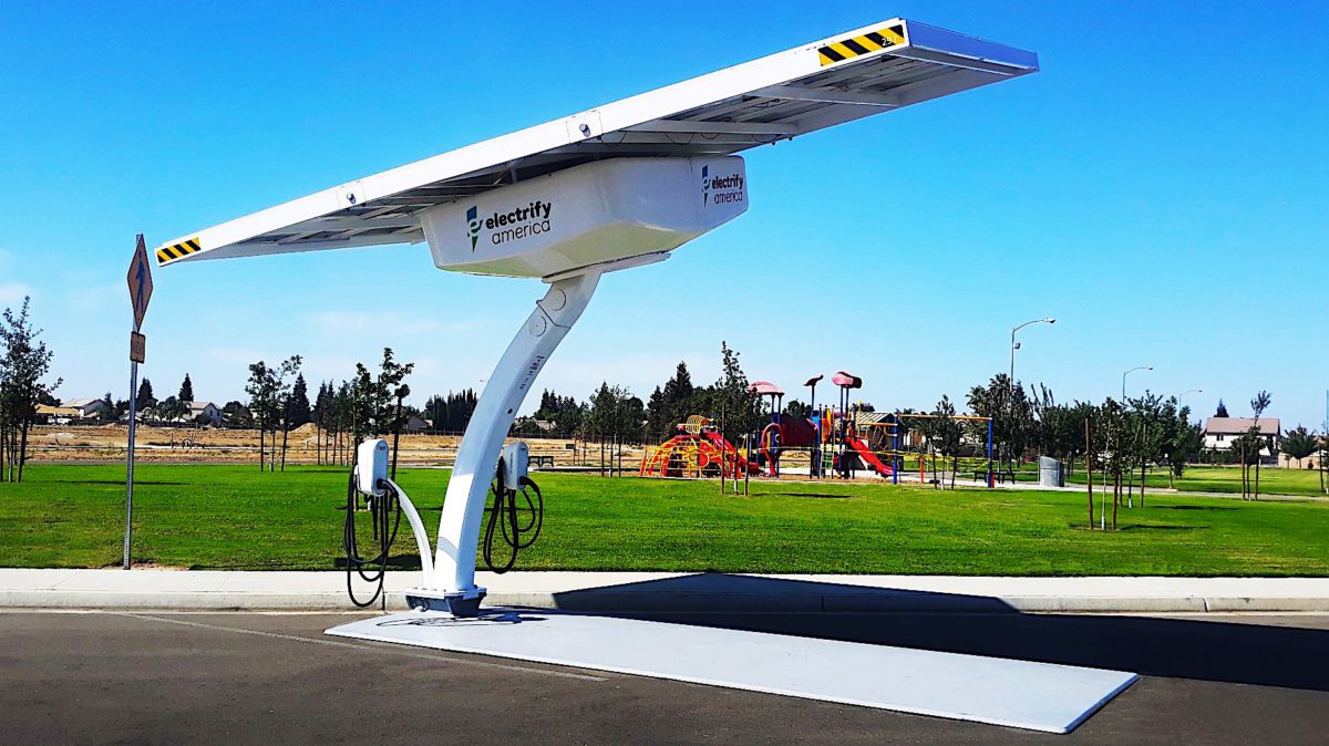 Electrify America Launches Solar Powered Electric Vehicle Charging Stations in Rural Fresno County 546