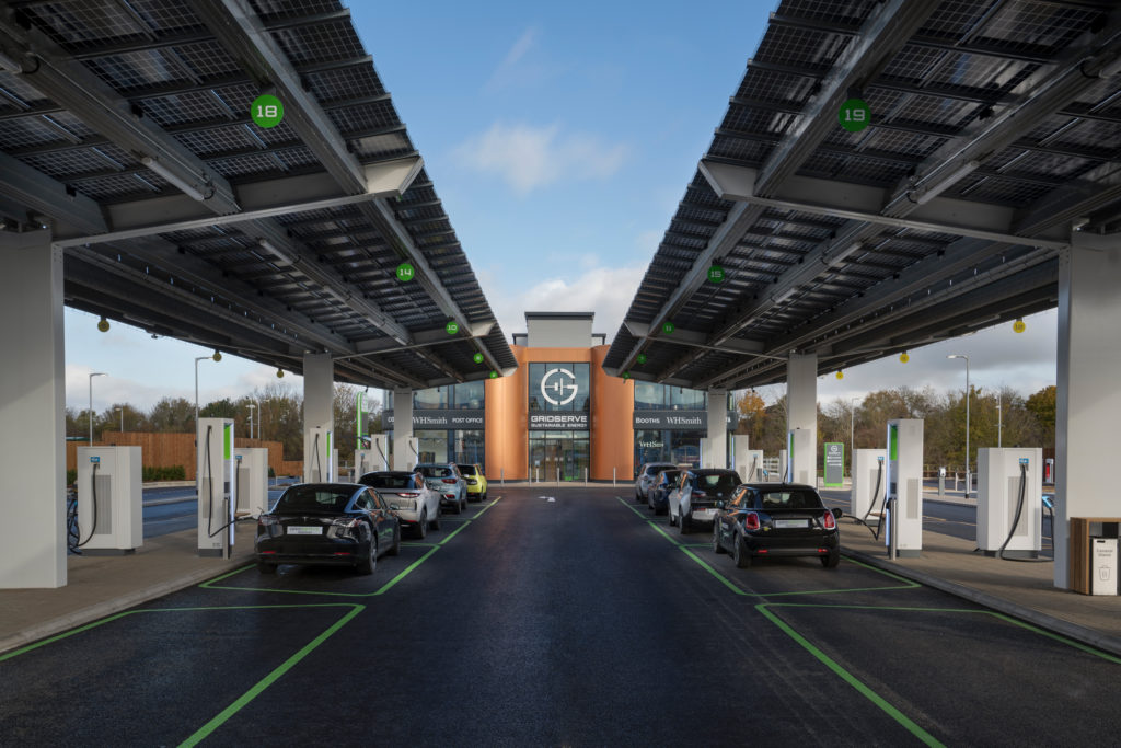 Gridserve EV gas station