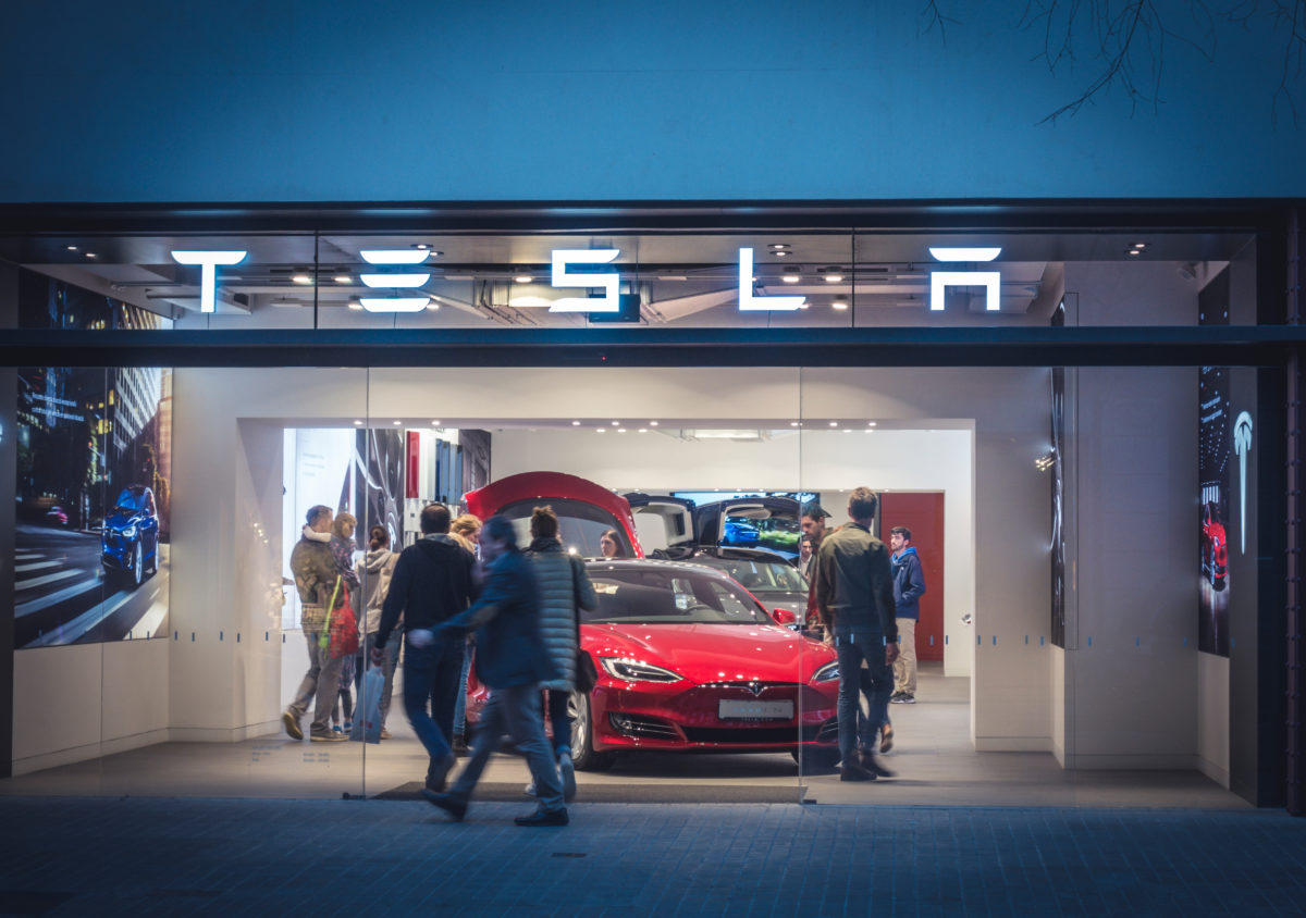 tesla store scaled