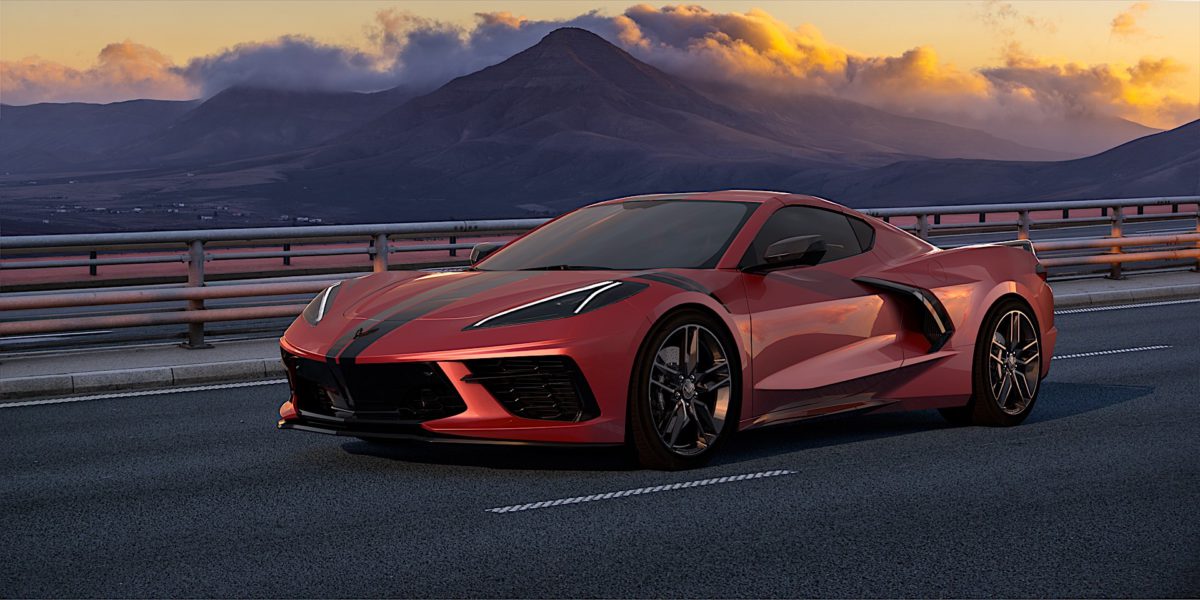 c8 corvette render