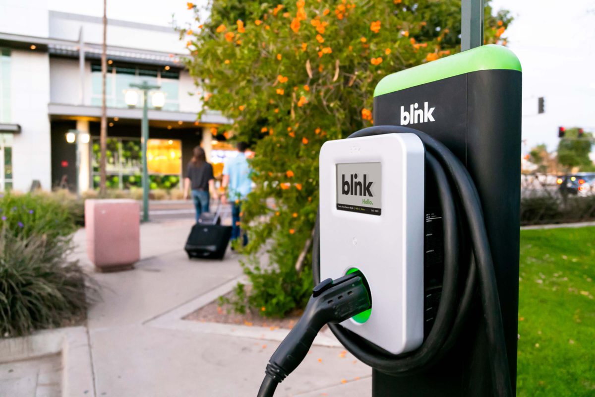 Blink Charging Station 2