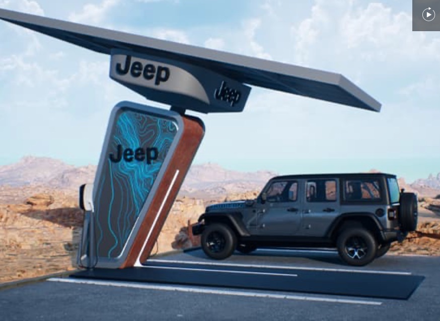 jeep charging stations near me