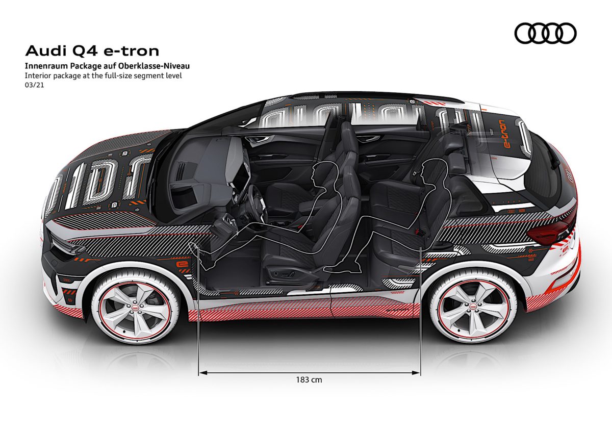 Audi shows off Q4 e-tron's slick new interior - EV Pulse