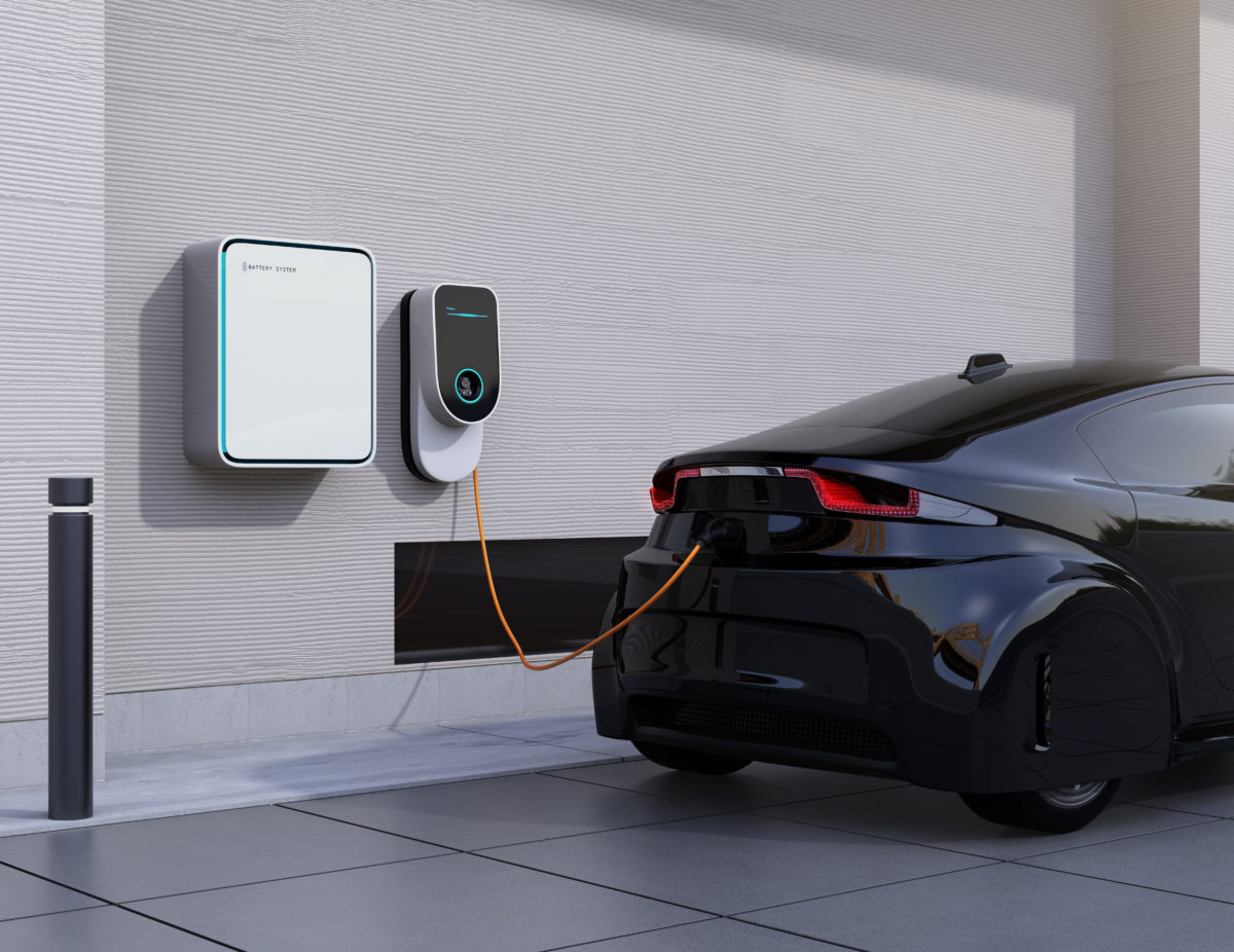 generic ev charging at home wall charger