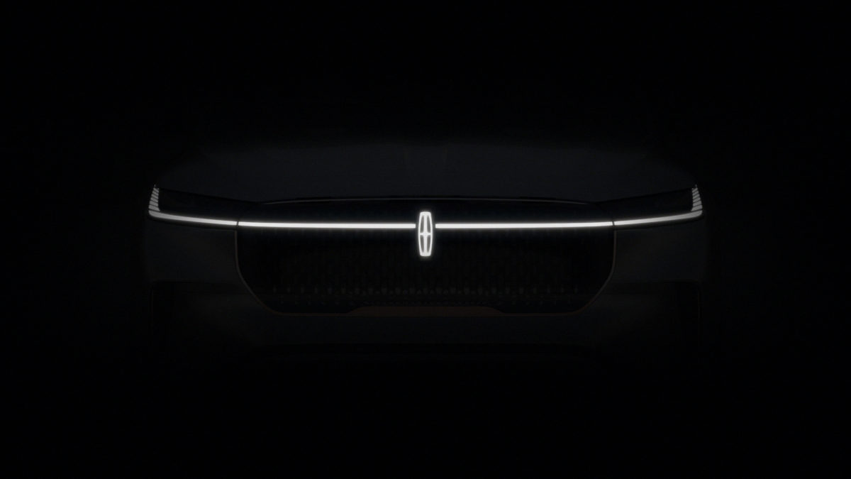 Future Lincoln Exterior Tease with Embrace Lighting