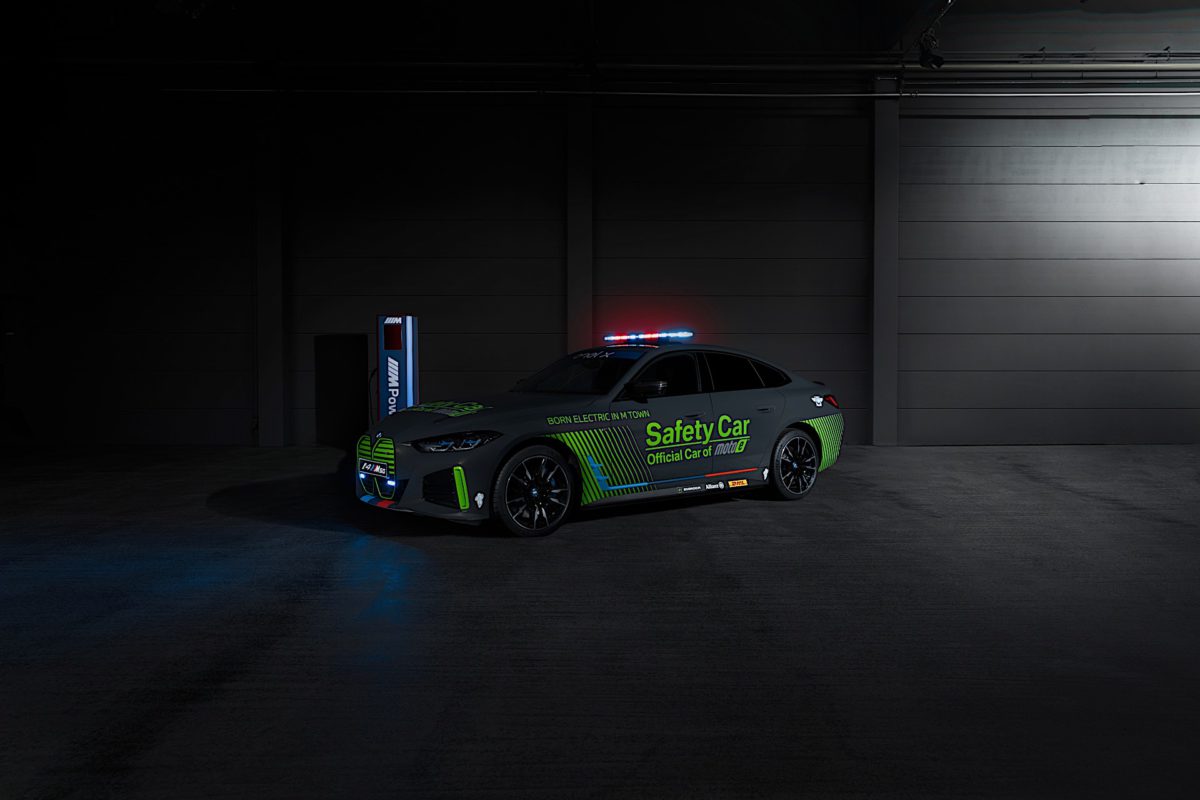 BMW i4 M50 FIM MotoE safety car 2 1