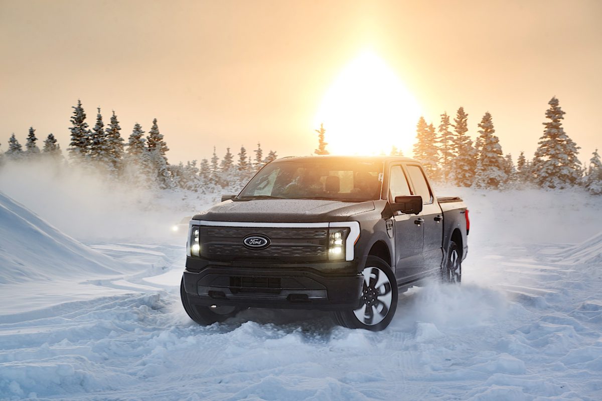 2022 Ford F 150 Lightning Alaska BFT testing 01
