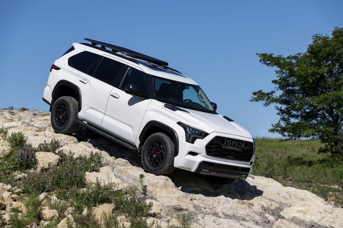 2023 Sequoia TRDPro White 009 scaled 1