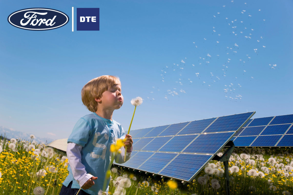 Ford DTE Energy Carbon Neutral Electricity Partnership Main Art