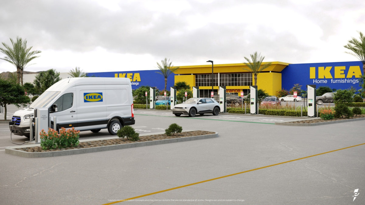 electrify america ikea collaboration