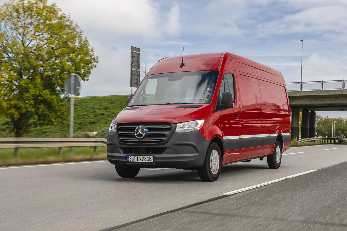 Mercedes Benz eSprinter Testing Main Art