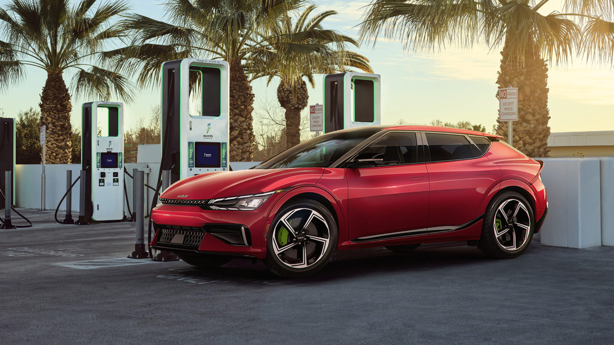 kia ev6 gt electrify america free charging