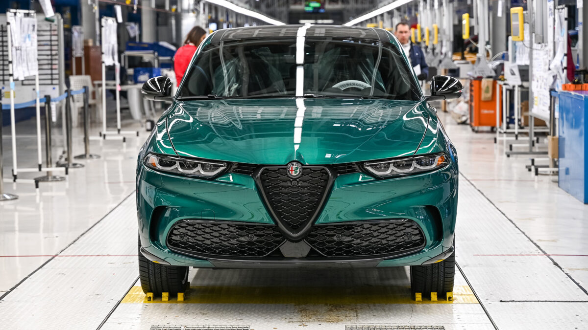 alfa romeo tonale production