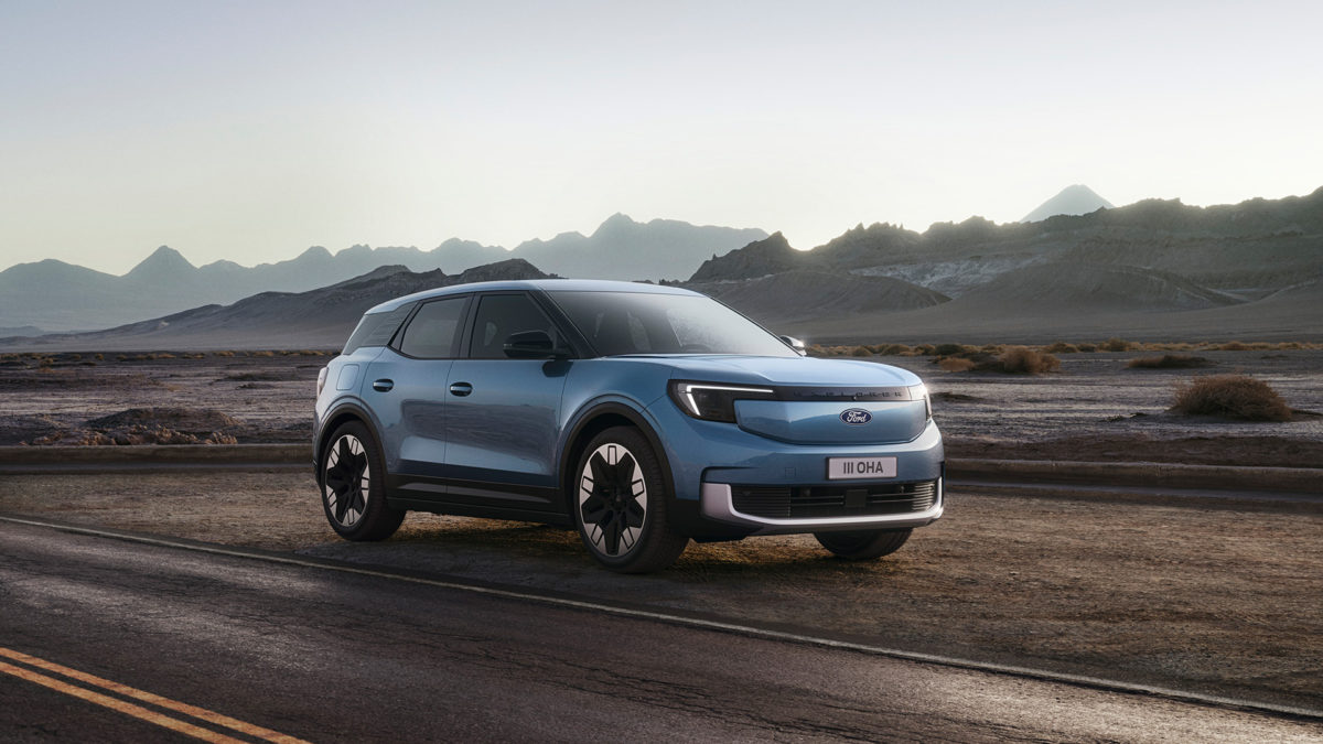 all electric ford explorer