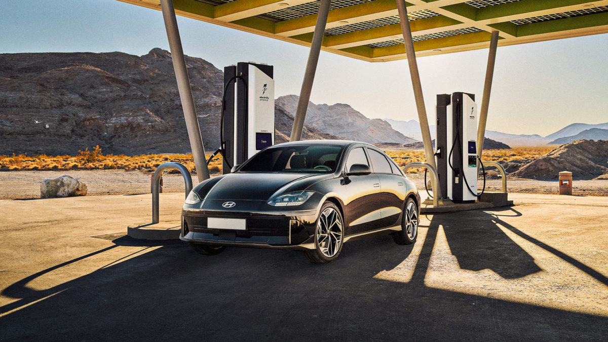 hyundai ioniq 6 electrify america free charging
