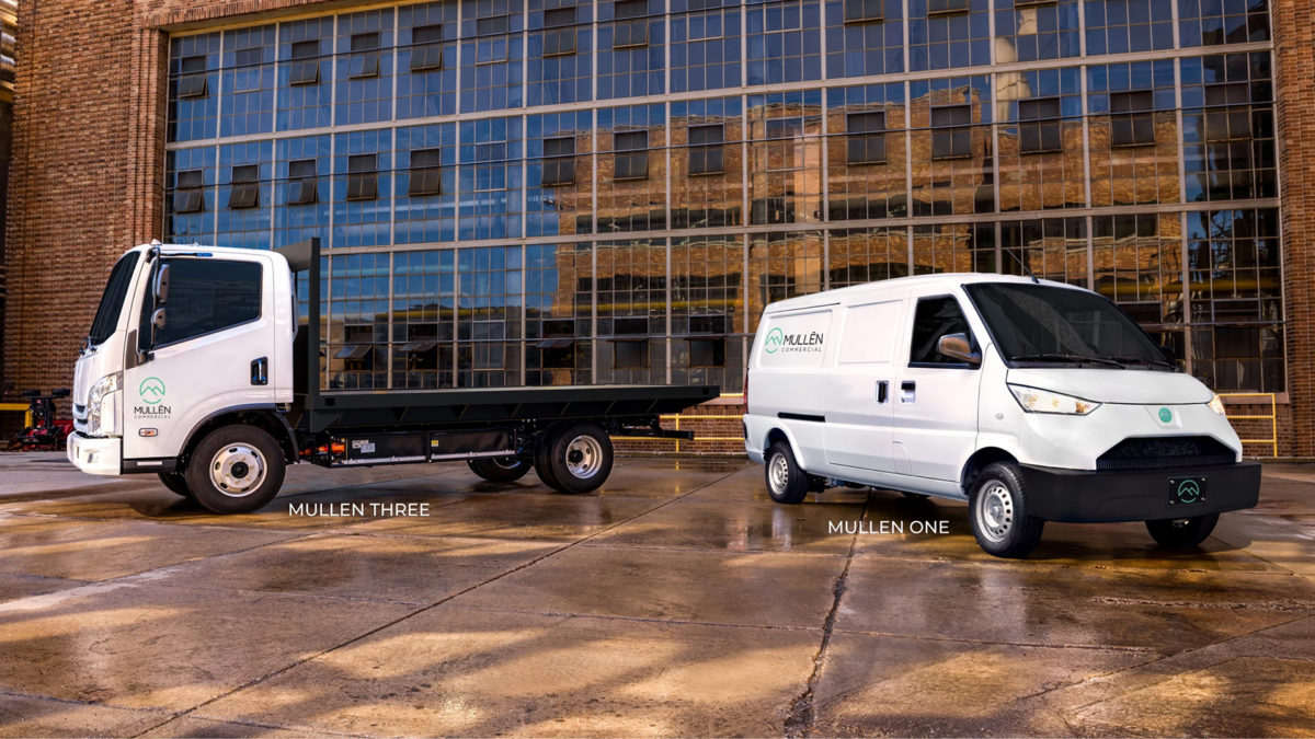 mullen class 1 and class 3 ev commercial products