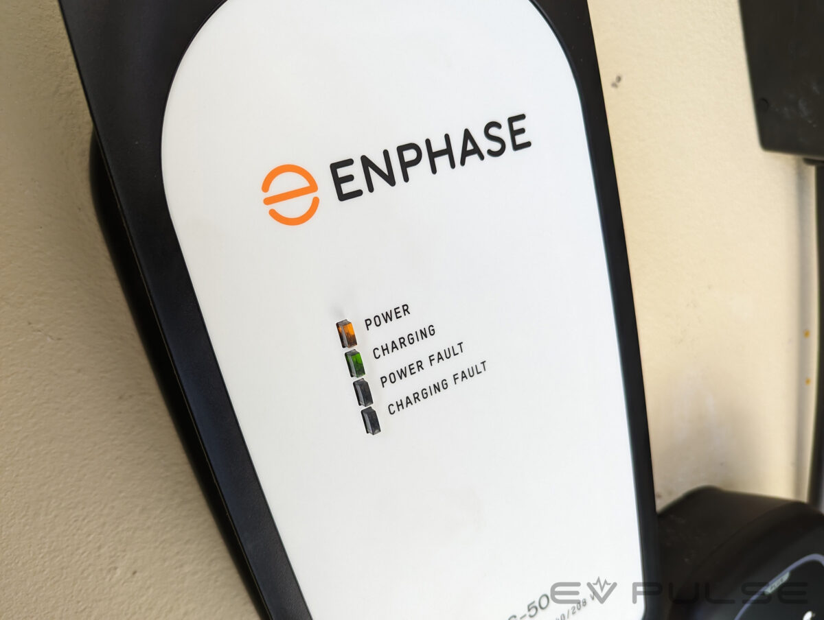 Enphase HCS50 home EV charger handson review EV Pulse